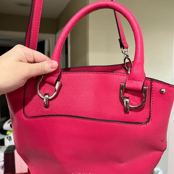 Pink London Fog purse bag tote - Picture 2 of 13